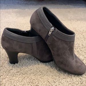 SALE! Suede Bootie with heel